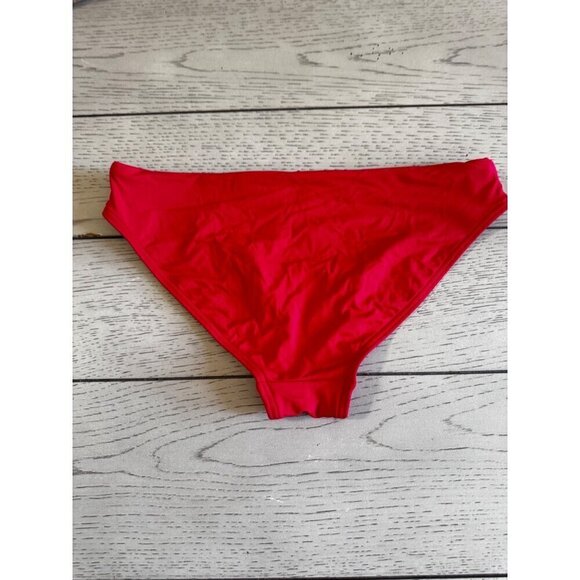 Sea level Eco Essentials Regular red Bikini Pant size US 6 - Picture 2 of 4